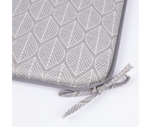 Tuolin päällinen RETRO 39x39xH2,5cm, harmaa lakana