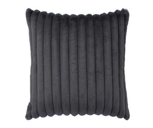 Tyyny FJORD 50x50cm, vetoketjullinen, tummanharmaa, 100% polyesteri, kangas 402