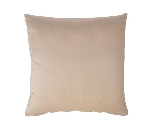 Tyyny VELVET NEW 50x50cm, lukolla, vaalea beige