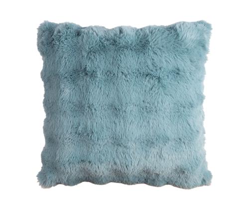 Tyyny BUBBLE lukolla, 50x50cm, turkoosi, 100% polyesteri, kangas 499