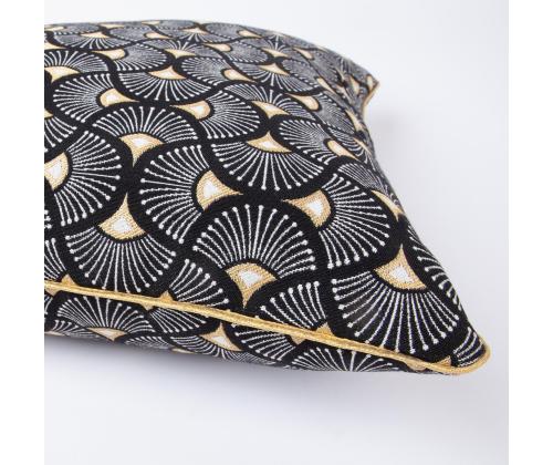 Tyyny HOLLY 45x45cm, rullareuna, 50% puuvillaa, 50% polyesteriä