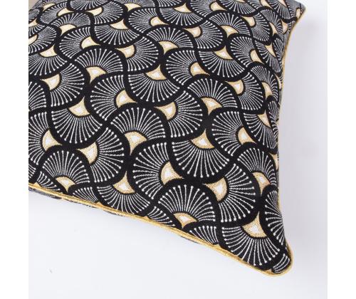 Tyyny HOLLY 45x45cm, rullareuna, 50% puuvillaa, 50% polyesteriä