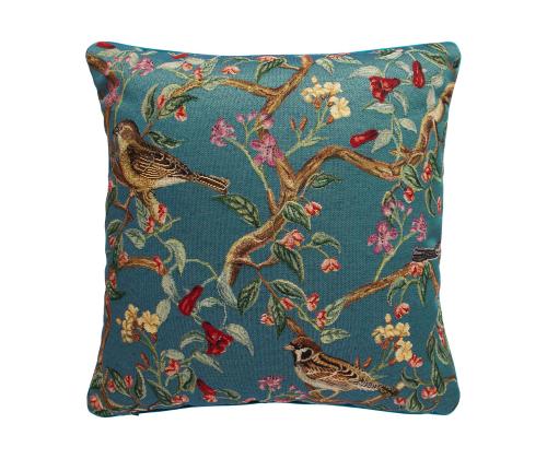 Tyyny HOLLY 45x45cm, linnut, 50% polyesteri, 50% puuvilla, kangas 488