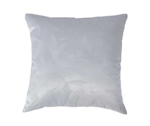 Tyyny PARTY, 45x45cm, valkoiset lehdet, 100% polyesteri, kangas 381