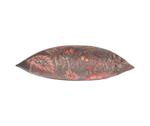 Tyyny HOLLY 45x45cm vetoketjulla, Intian ruusu, 100% polyesteri, kangas 397