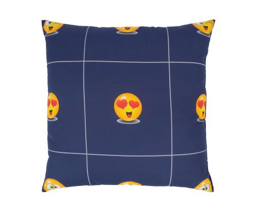 Tyyny LONETA 45x45cm, hymiöt, 100% puuvillaa, kangas 420