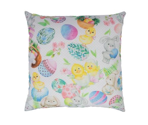 Tyyny LONETA 45x45cm, jousi ja kani, 100% puuvillaa, kangas 421