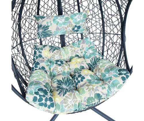 Ripple tuolityyny COCO vaalea kukkakuvio, kangas 471