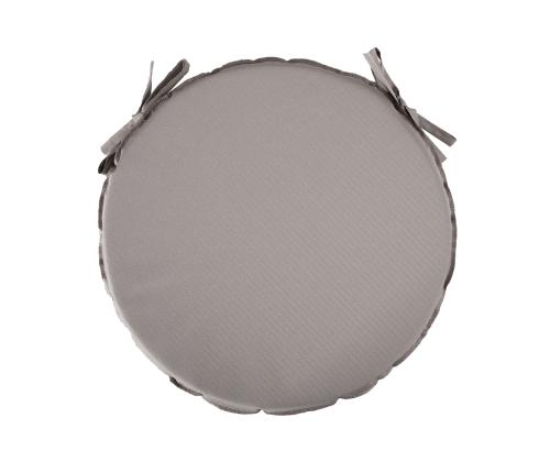 Tuolinpäällinen OHIO vedenpitävä, D38x2,5cm beige, 100% polyesteri