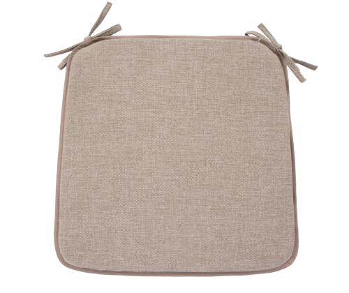 Tuolinpäällinen SUMMER 39x39cm, beige, 100% polyesteri