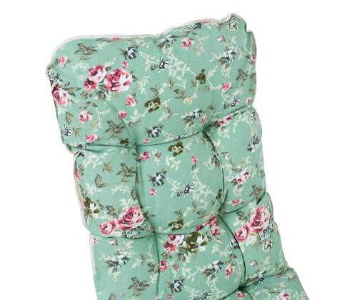 Tuolinpäällinen BADEN-SUMMER 48x165cm, ruusut, 20% polyesteri, 80% puuvilla, kangas 337