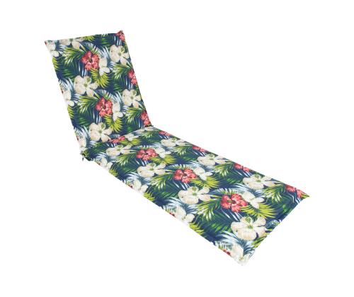 Lamami tuolinpäällinen SUMMER FLOWER 55x190x5cm, tumma kukkakuvio, 100% polyesteri, kangas 472