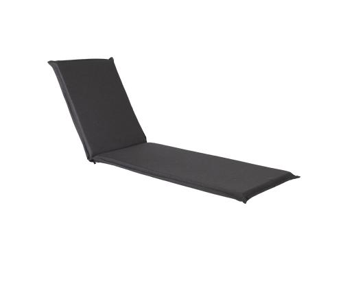 SUMMER tuolin suojus, jossa on röyhelö 55x190xH5cm, musta väri