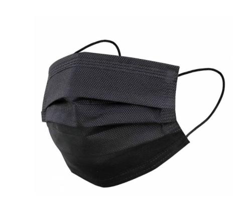 Lääketieteellinen suojanaamari Arimask TYPE II R kertakäyttöinen 3-kerroksinen musta 50 kpl