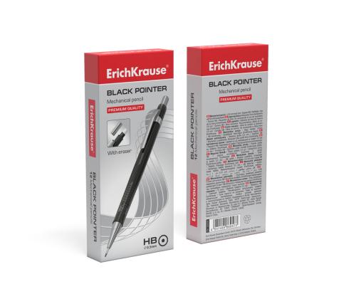 Mekaaninen lyijykynä 0,5 mm ERICH KRAUSE musta osoitin