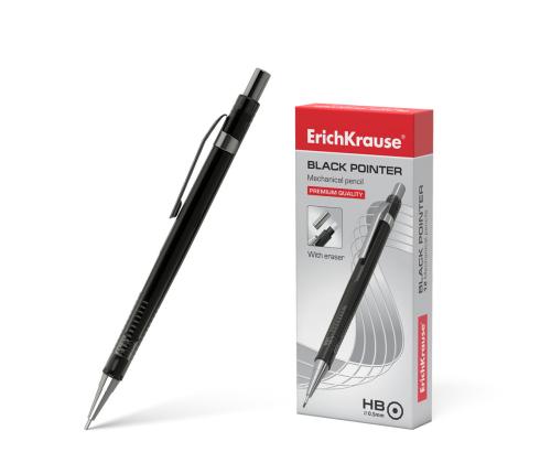 Mekaaninen lyijykynä 0,5 mm ERICH KRAUSE musta osoitin