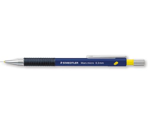 Mekaaninen tavallinen lyijykynä STAEDTLER 775 0,3mm, metallinen taskupidike