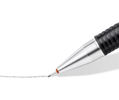 Mekaaninen tavallinen lyijykynä STAEDTLER 775 0,9mm, metallinen taskupidike