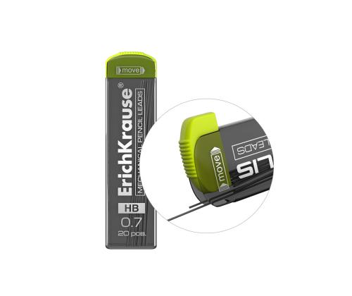 Mekaaninen kynäsydän 0,7mm HB ERICH KRAUSE Megapolis