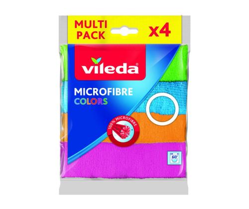 Sarja mikrokuituliinoja VILEDA monipakkaus 4 kpl/kpl