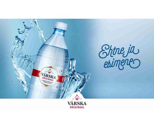 Kivennäisvesi FRESH Natural 0,33L hiilihapottomassa lasipullossa