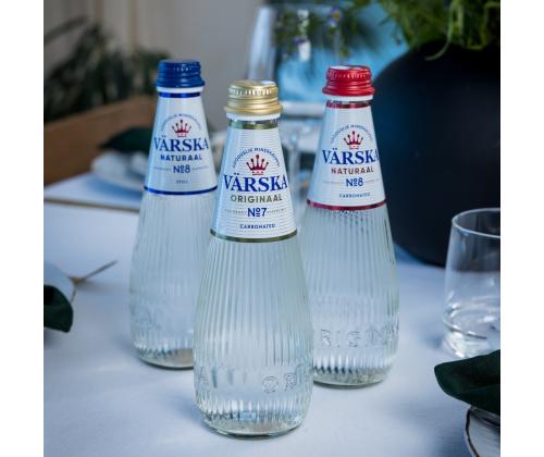 Kivennäisvesi FRESH Natural 0,33L hiilihapottomassa lasipullossa