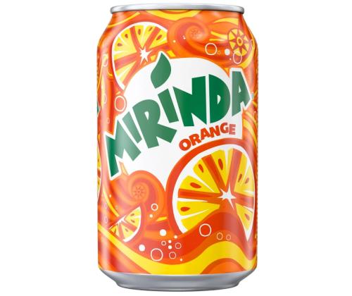 Virvoitusjuoma MIRINDA Orange 0,33L