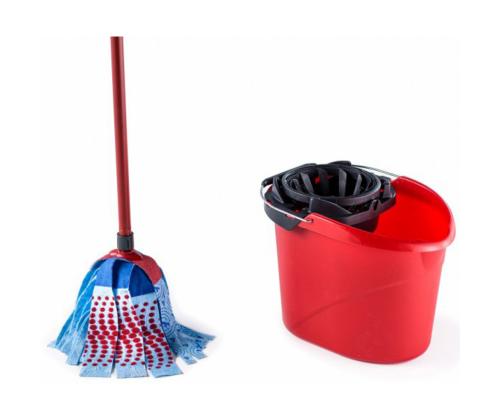 Moppisarja VILEDA 634 Super Mocio (hapsutettu moppi + kahva)