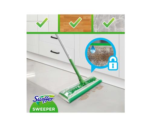 Mopin aloitussarja SWIFFER Sweeper + 11 lattialiinaa