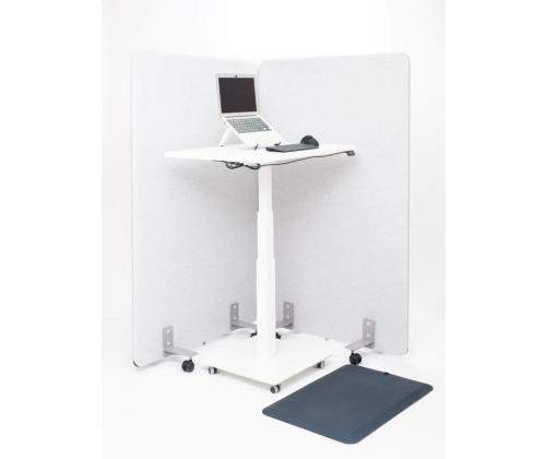 Akustoivat lattiasermi 1000x1600 mm vaaleanharmaa