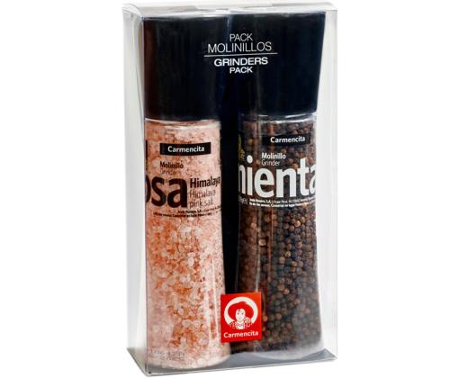 Mustapippuri 190g + Himalajan vaaleanpunainen suola 370g CARMENCITA