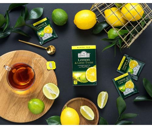 Tee Amhad Lemon & Lime twist 20 pussia/pkt