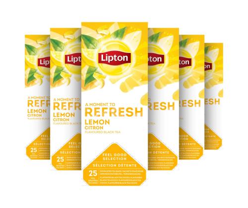 Tee Lipton sitruuna 25 pussia/pkt