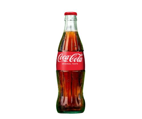Virvoitusjuoma COCA-COLA 250ml lasipullossa