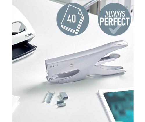 Nitoja Leitz 5549 hopea