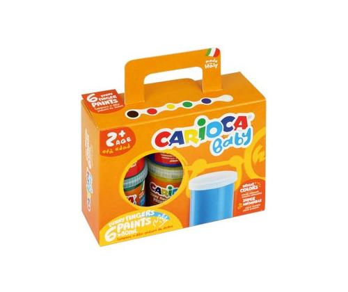 Sormivärit Carioca 6x25ml