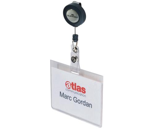 Nimikyltin pidike 90x60mm JO-JO kiinnikkeellä KESTÄVÄ 10kpl per pakkaus