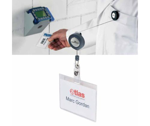 Nimikyltin pidike 90x60mm JO-JO kiinnikkeellä KESTÄVÄ 10kpl per pakkaus