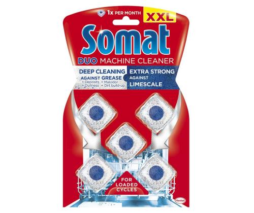 Astianpesukoneen puhdistusaine SOMAT Machine Cleaner XXL 5 kpl