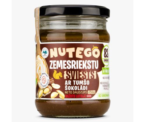 NUTEGO Maapähkinävoi tummalla suklaalla 250g