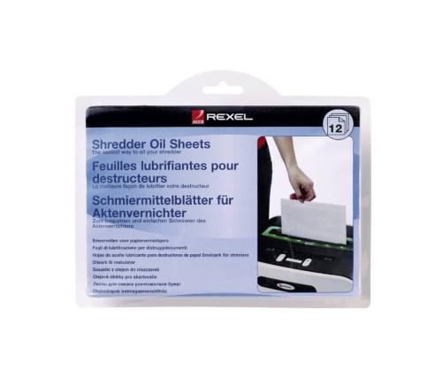 Öljypaperi paperin silppuriin Rexel 12kpl/pkt