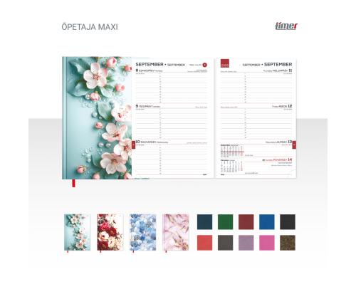 opettajan päiväkirja MAXI A5 viikk