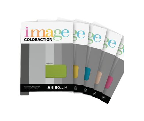 Värviline paber A4 80g IMAGE Coloraction nr.78 sügavsinine (Stockholm) 50 lehte