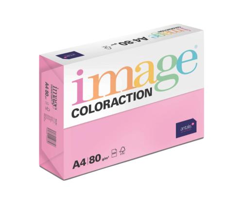 Värillinen paperi A4 80g IMAGE Coloraction no.22 pink (Malibu) 500 arkkia