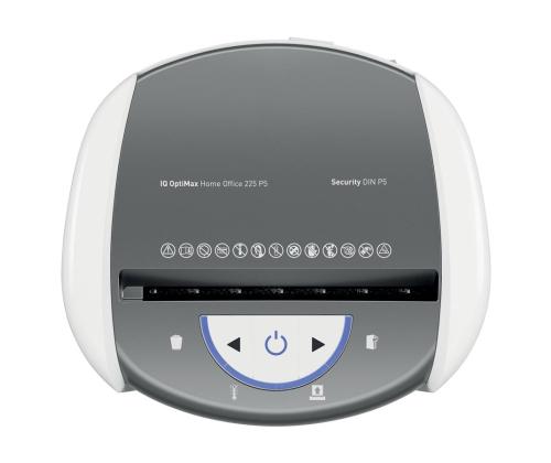 Paperisilppuri LEITZ IQ OptiMax Home Office 225 P5 6 arkkia 15L AntiJam