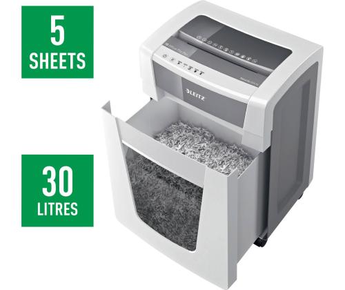 Silppuri ristiinleikkaava 10a Leitz IQ Office P5