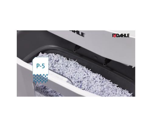 Paperinsilppuri DAHLE PaperSAFE 420 10 arkkia 2x15mm P5 25L