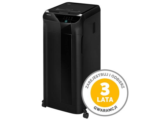 Silppuri ristiinleikkaava 500-lle arkille Fellowes AutoMax 600M