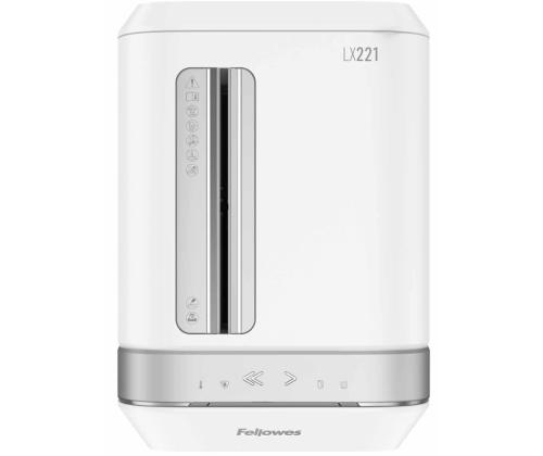 Paperisilppuri FELLOWES LX221 20 arkkia valkoinen runko (mikropalat)