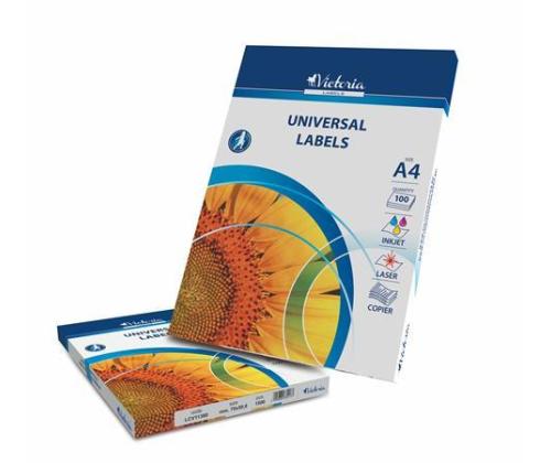 Kopio-lasertarra 48,5x16,9mm 100 arkkia/ltk Victoria